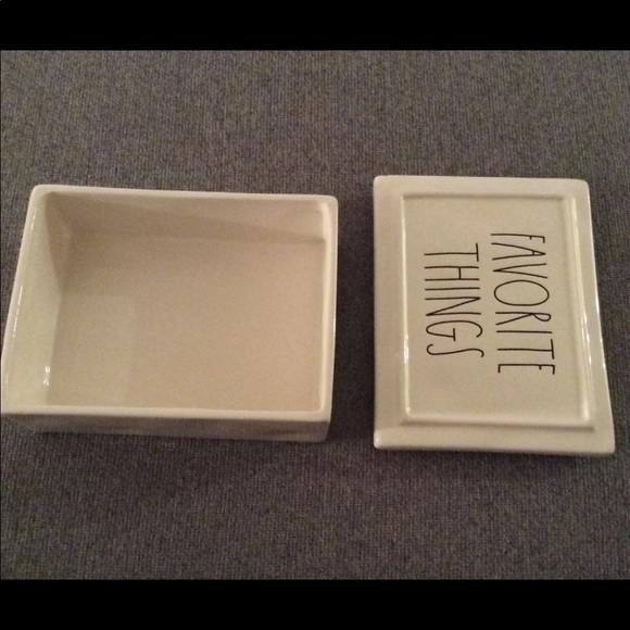 Rae Dunn Favorite Things Jewelry Box NWT - Picture 2 of 3